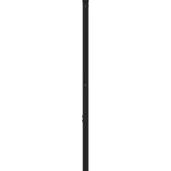 Vidaxl Tête de lit de remplacement chêne marron 100 cm acier et bois d'ingénierie