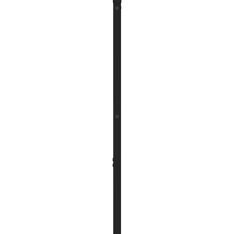 Vidaxl Tête de lit de remplacement chêne marron 100 cm acier et bois d'ingénierie