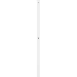 Vidaxl Tête de lit de remplacement métal blanc 200 cm
