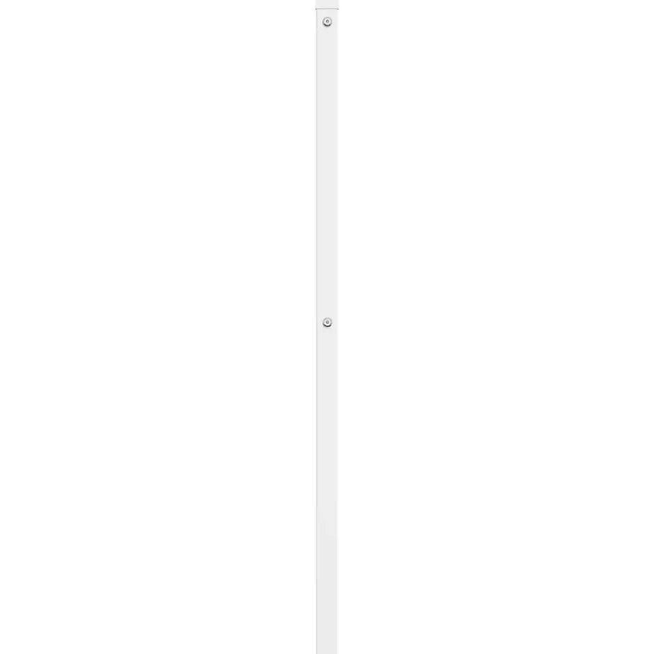 Vidaxl Tête de lit de remplacement métal blanc 200 cm