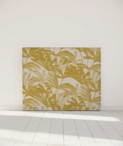 Bellecour Tête de lit déhoussable Anni 140x110 cm Coloris Jaune