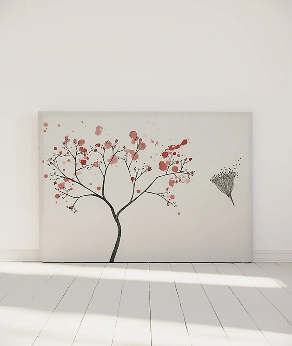 Bellecour Tête de lit déhoussable Arbre 160x110 cm