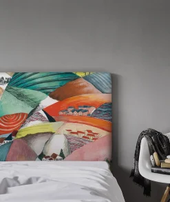 Bellecour Tête de lit déhoussable Arlequin 160x110 cm