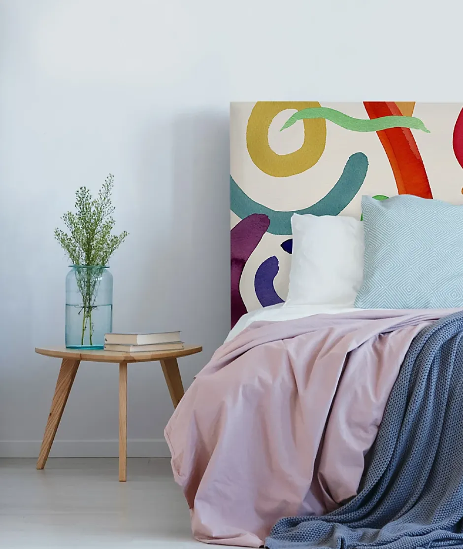 Bellecour Tête de lit déhoussable Floating Colors 160x110 cm Online