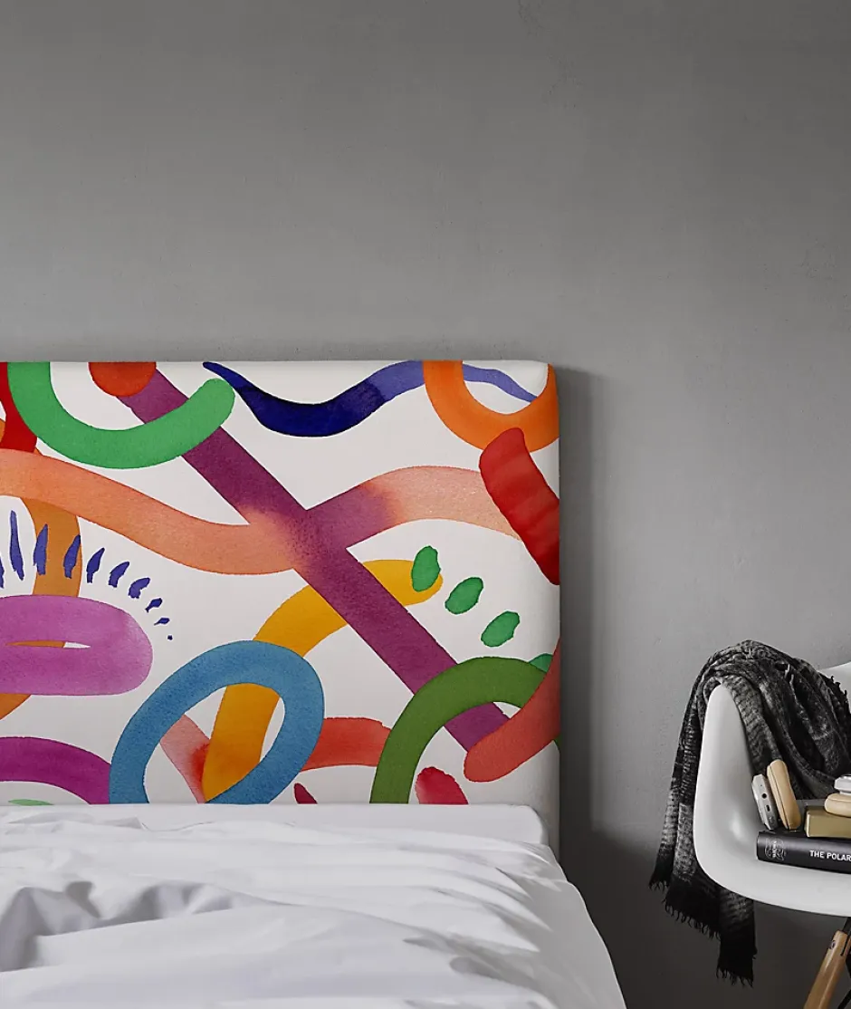 Bellecour Tête de lit déhoussable Floating Colors 160x110 cm Online