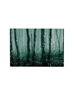 Bellecour Tête de lit déhoussable Lucioles 180x110 cm Coloris Vert Discount