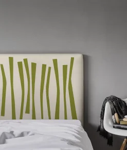 Bellecour Tête de lit déhoussable Palissade 140x110 cm Coloris Vert Online