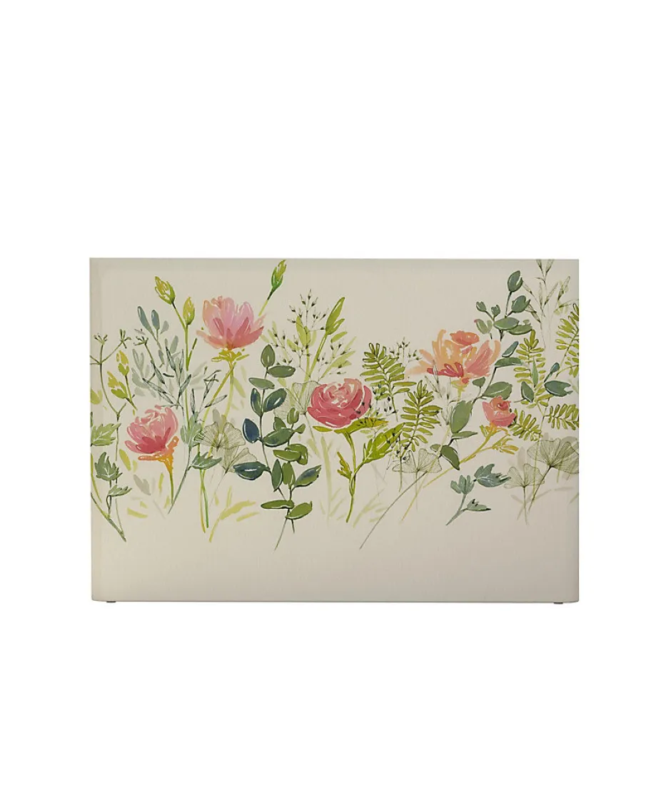 Bellecour Tête de lit déhoussable Roseraie 180x110 cm