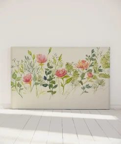 Bellecour Tête de lit déhoussable Roseraie 180x110 cm