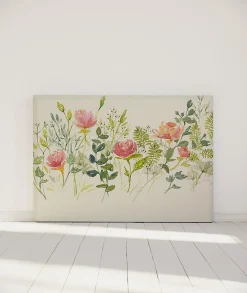 Bellecour Tête de lit déhoussable Roseraie 160x110 cm