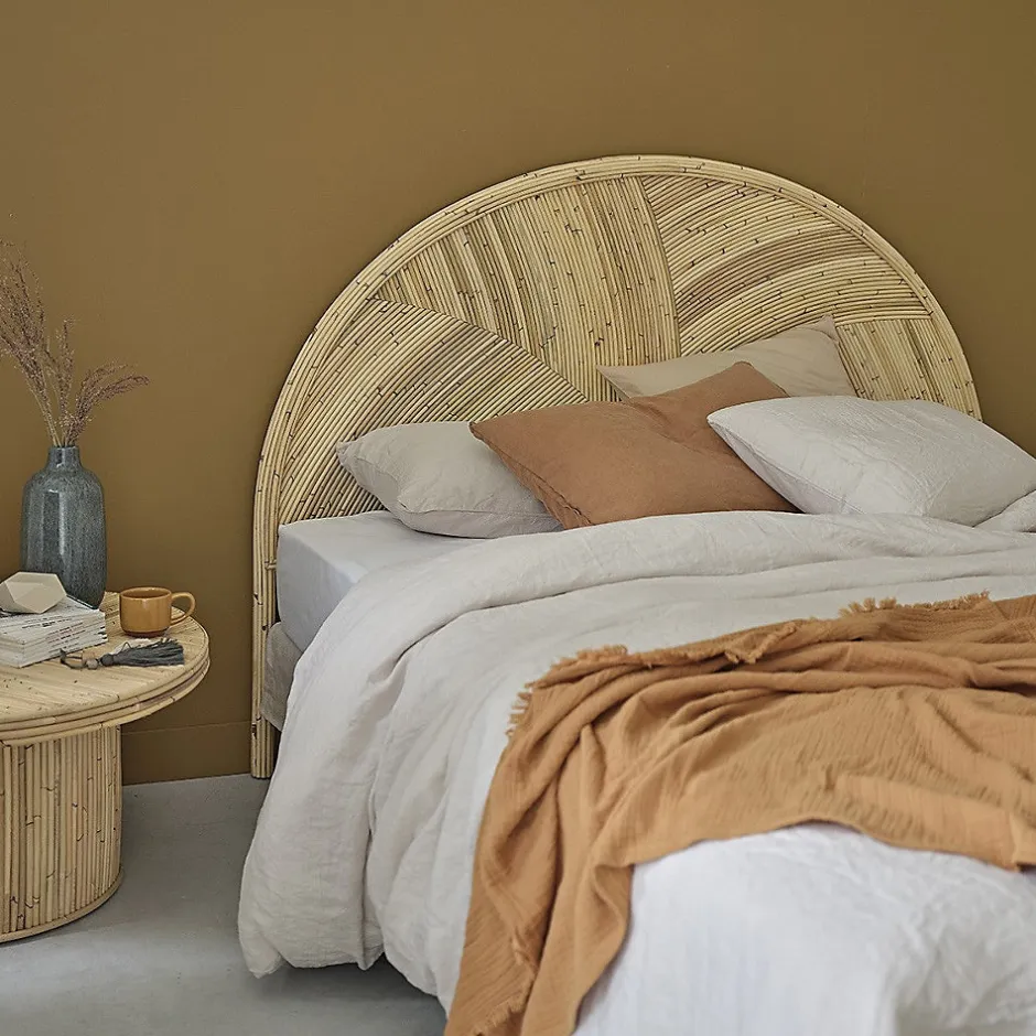 Bois Dessus Bois Dessous Tête de lit en canne de rotin 160 cm