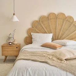 Bois Dessus Bois Dessous Tête de lit en rotin et cannage 180 cm