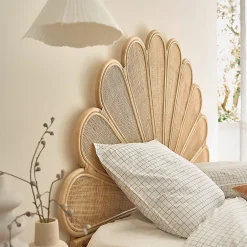 Bois Dessus Bois Dessous Tête de lit en rotin et cannage 180 cm