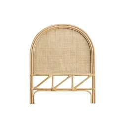 Bois Dessus Bois Dessous Tête de lit en rotin et cannage 90 cm Outlet