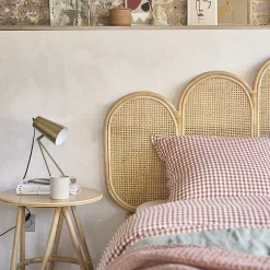 Bois Dessus Bois Dessous Tête de lit en rotin et cannage 160 cm