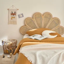 Bois Dessus Bois Dessous Tête de lit en rotin et cannage 90 cm Hot