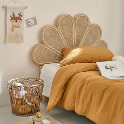 Bois Dessus Bois Dessous Tête de lit en rotin et cannage 90 cm Hot