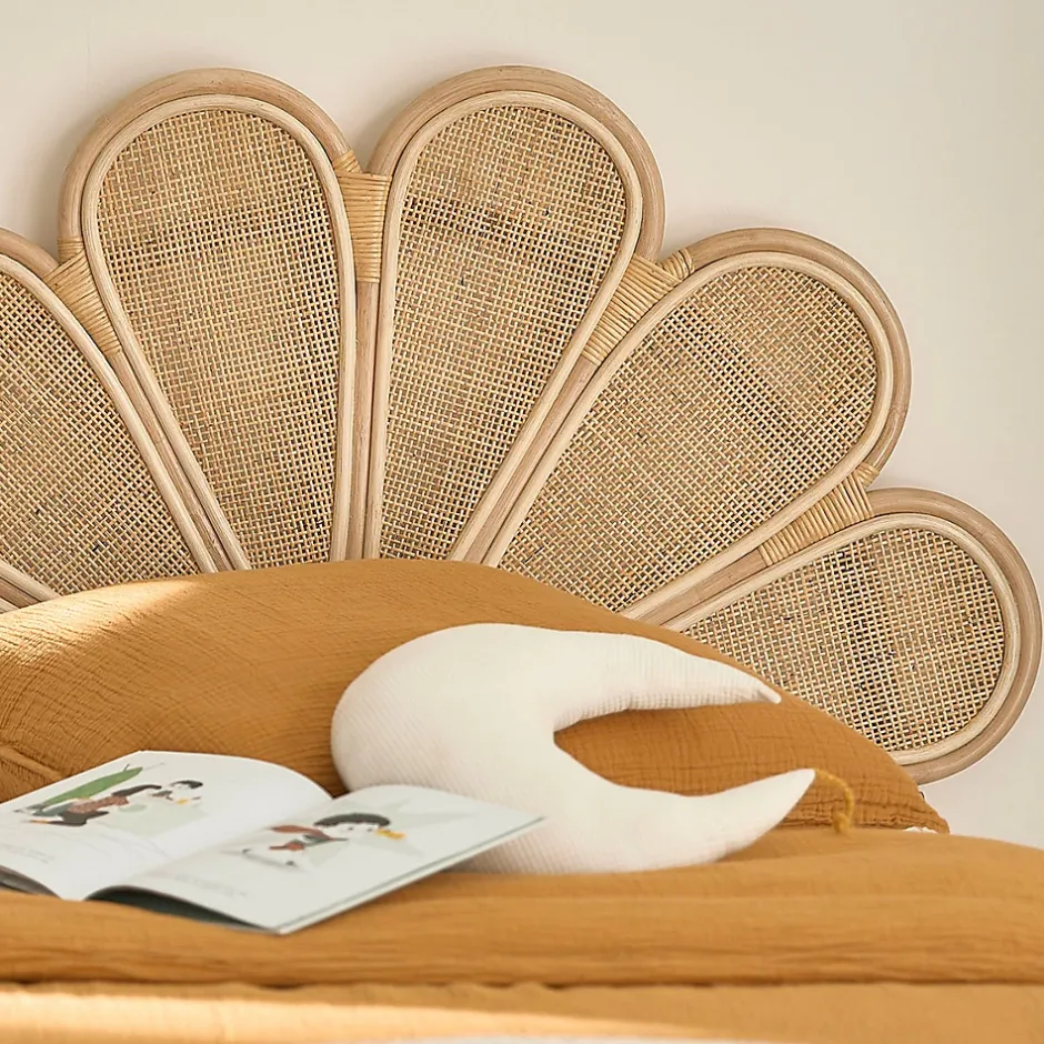 Bois Dessus Bois Dessous Tête de lit en rotin et cannage 90 cm Hot