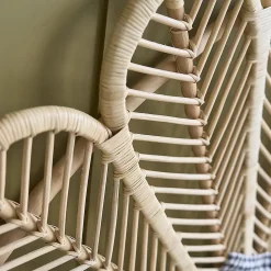 Berah Getah Tête de lit en rotin naturel 180 cm Outlet