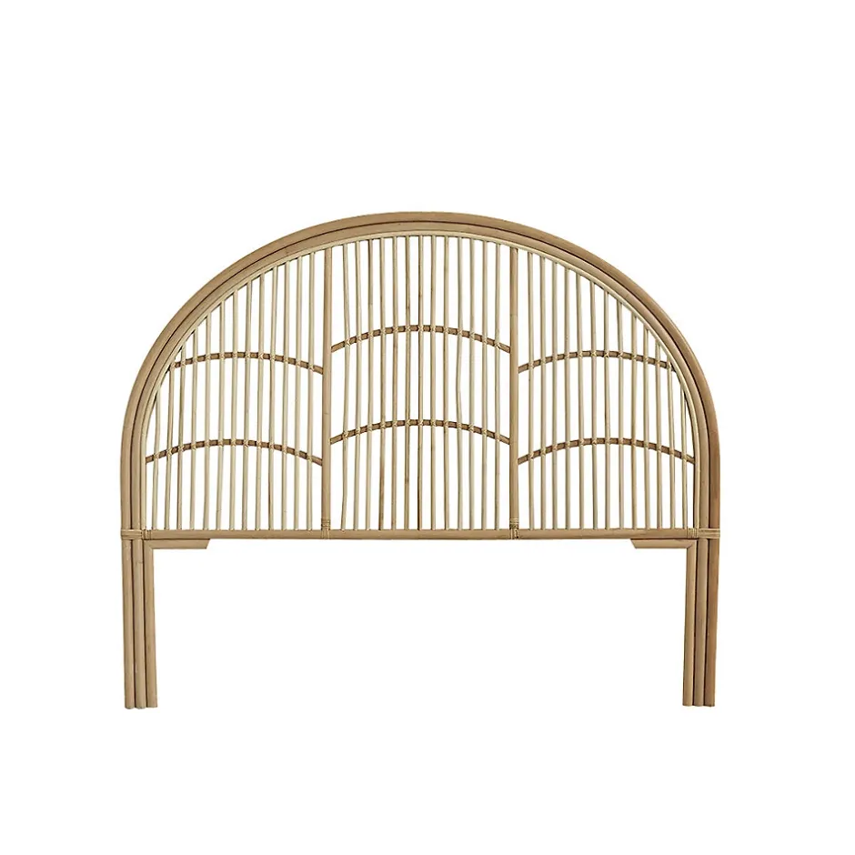 Berah Getah Tête de lit en rotin naturel 140 cm Clearance