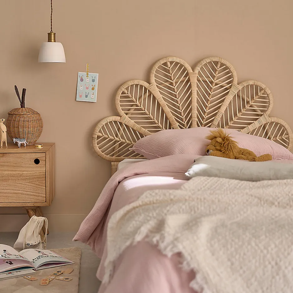 Berah Getah Tête de lit en rotin naturel 90 cm