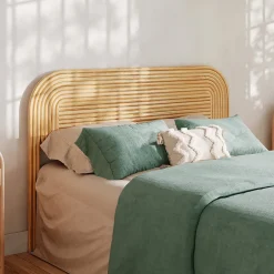 Rendez-Vous Déco Tête de lit en rotin naturel 140 cm