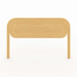 Rendez-Vous Déco Tête de lit en rotin naturel 140 cm