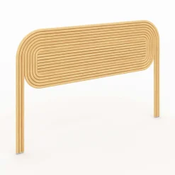Rendez-Vous Déco Tête de lit en rotin naturel 140 cm