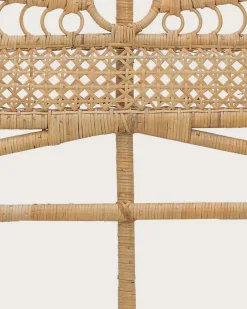 Uniqka Tête de lit en rotin tressé - New