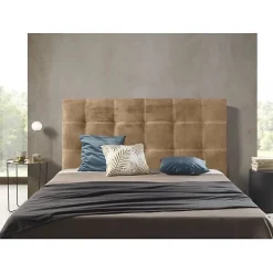 Eccox Tête de lit en tissu marron Iris 160 Clearance