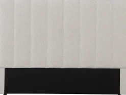 Habitat Et Jardin Tête de lit en tissu texturé "Val Thorens" Beige 140 cm