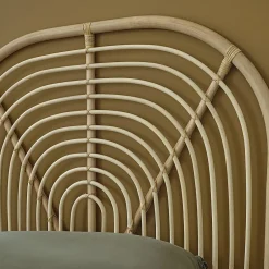 Berah Getah Tête de lit enfant arrondie en rotin 90 cm Sale