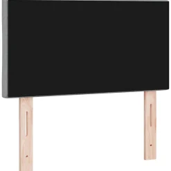 Vidaxl Tête de lit Gris clair 80 cm tissu Discount