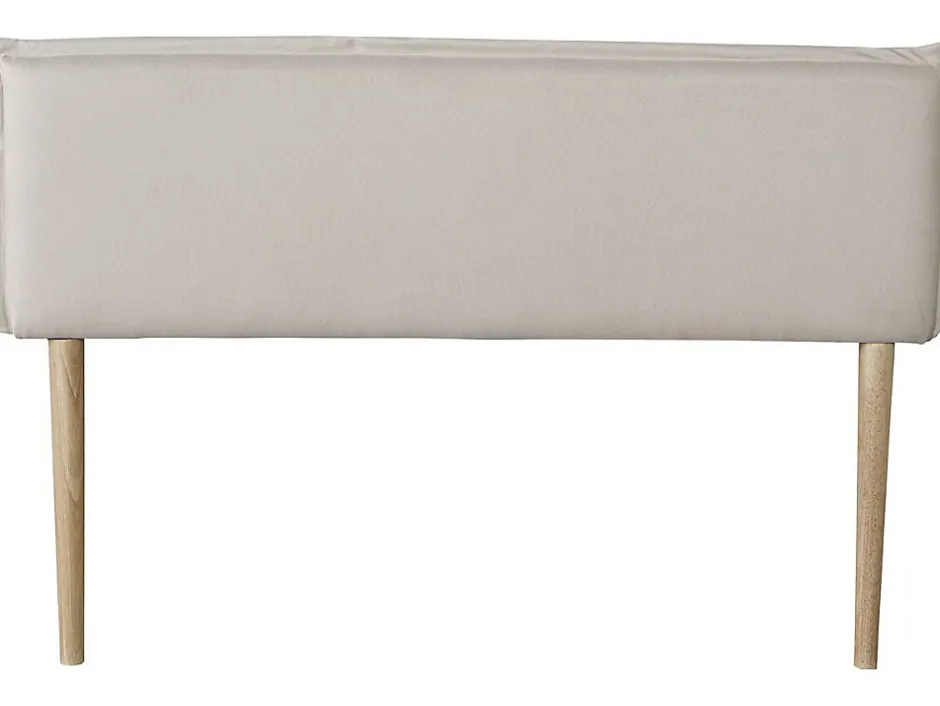Habitat Et Jardin Tête de lit "Jessica" en lin 140 cm Beige