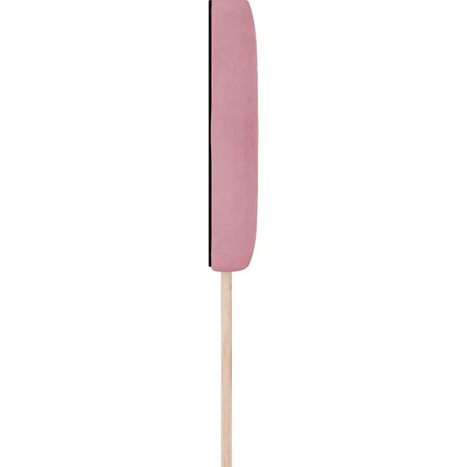 Vidaxl Tête de lit LED avec bandes LED Rose 80 cm Velours