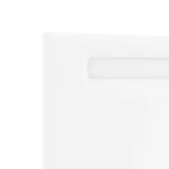 Vidaxl Tête de lit LED Blanc 160 cm Cuir synthétique Outlet