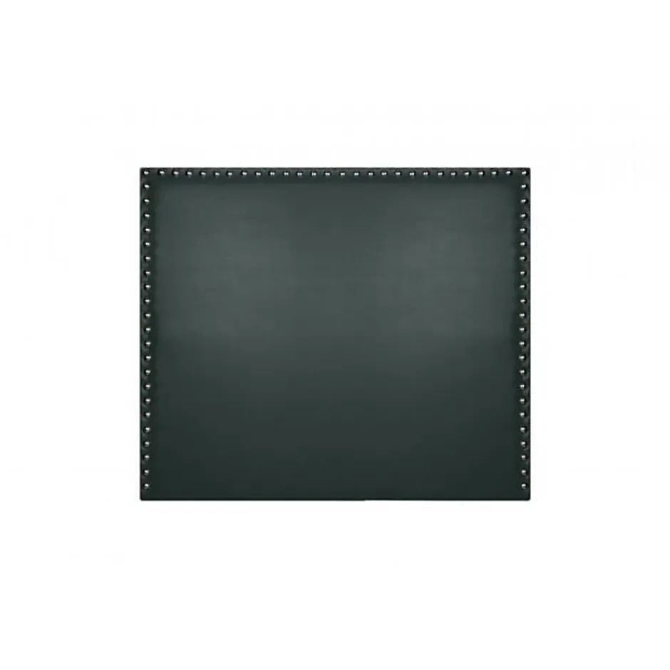 Eccox Tête de lit Lily en similicuir gris 90