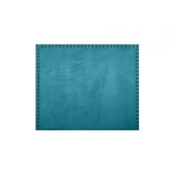 Eccox Tête de lit Lily en tissu turquoise 100