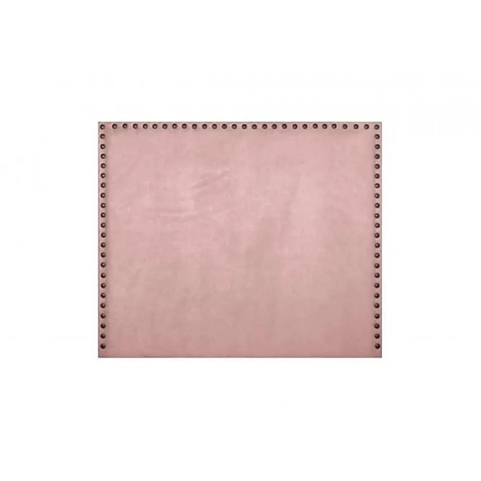 Eccox Tête de lit Lily en tissu saumon 115 New