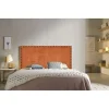 Eccox Tête de lit Lirio en tissu orange 100