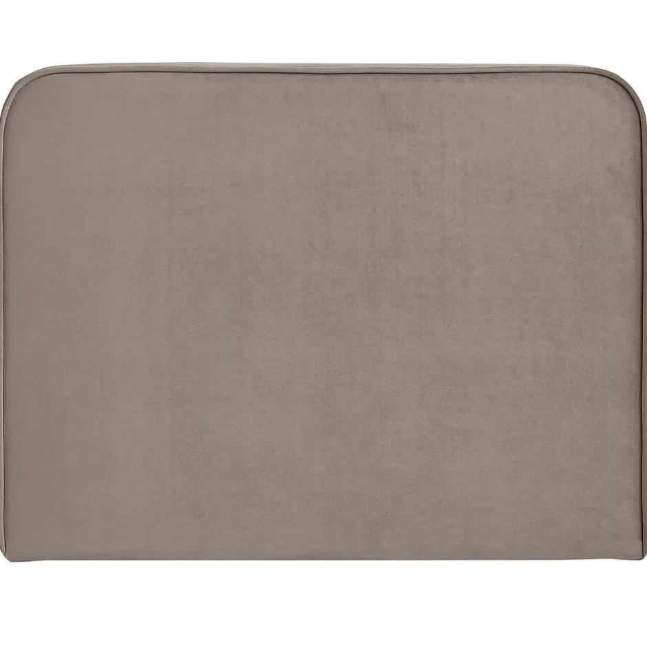 Idimex Tête de lit LUNAR 90 avec fixation murale, en tissu - Grège Clearance