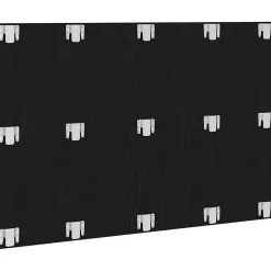 Vidaxl Tête de lit Montage mural Chêne noir Bois d'ingénierie Online