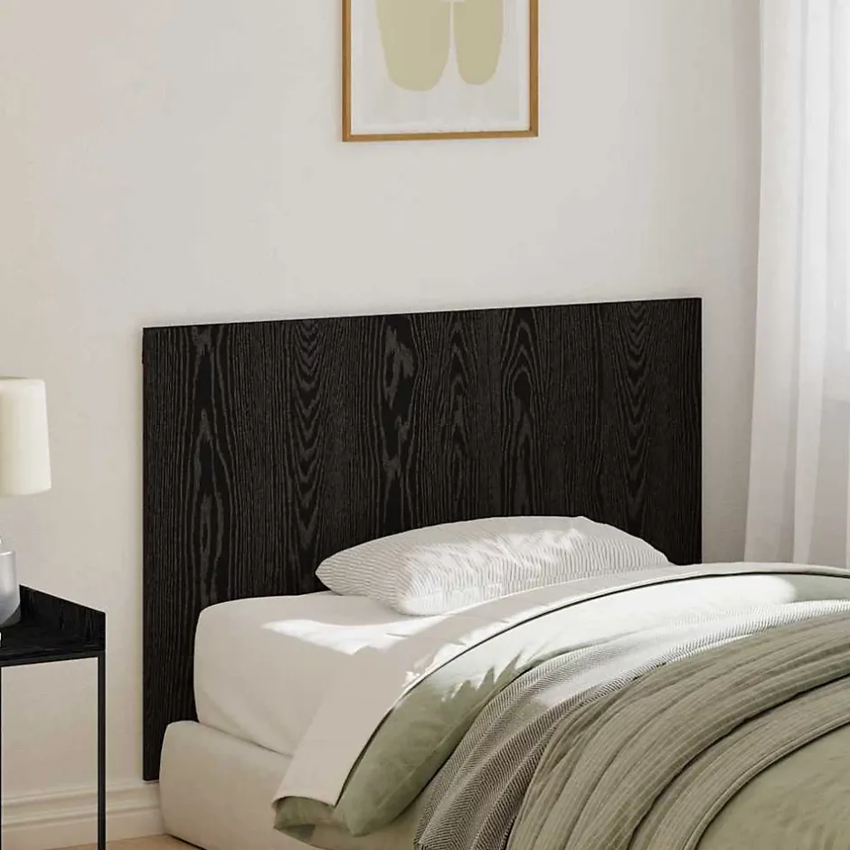 Vidaxl Tête de lit Montage mural Chêne noir Bois d'ingénierie Online