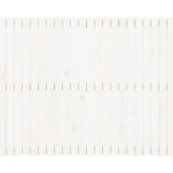 Vidaxl Tête de lit murale Blanc 140x3x110 cm Bois massif de pin