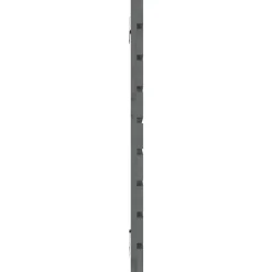 Vidaxl Tête de lit murale Gris 156x3x63 cm Bois massif de pin Clearance