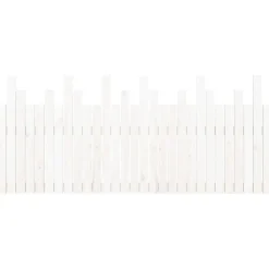 Vidaxl Tête de lit murale 185x3x80 cm bois de pin blanc