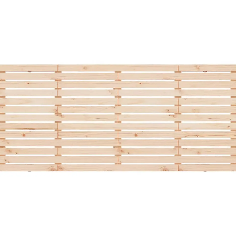 Vidaxl Tête de lit murale 206x3x91,5 cm Bois massif de pin Discount