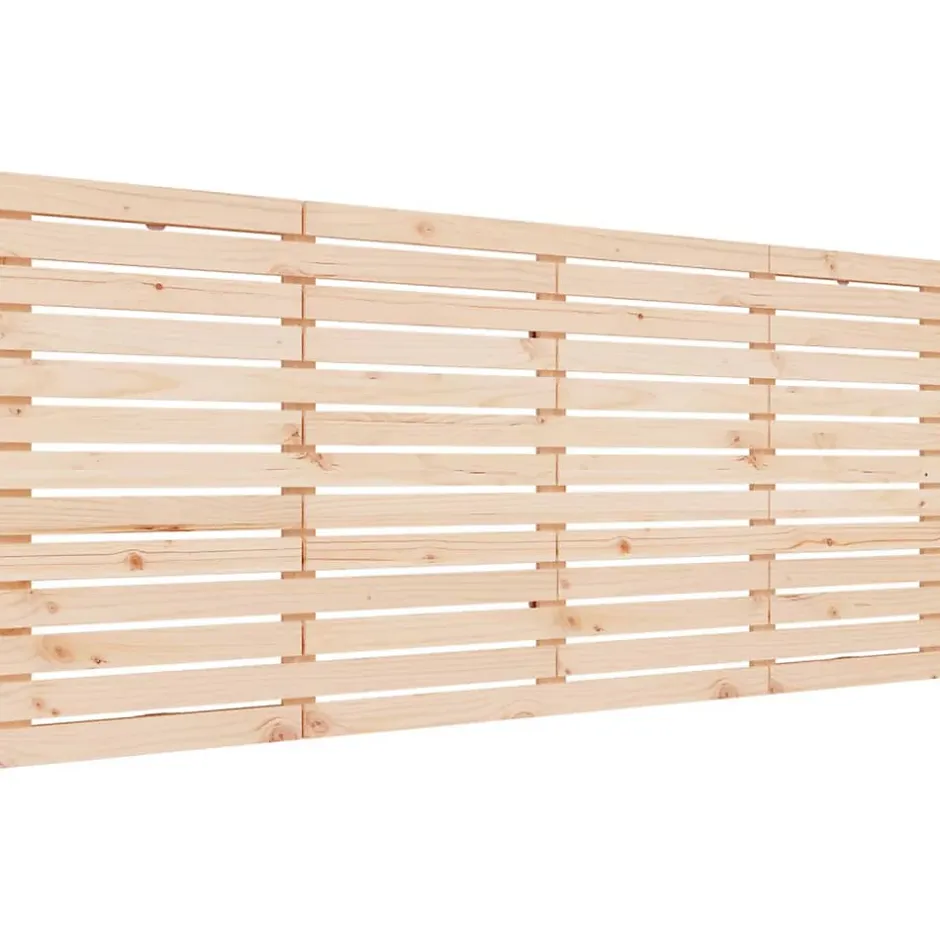Vidaxl Tête de lit murale 206x3x91,5 cm Bois massif de pin Discount