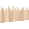 Vidaxl Tête de lit murale 185x3x80 cm Bois massif de pin