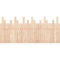 Vidaxl Tête de lit murale 185x3x80 cm Bois massif de pin
